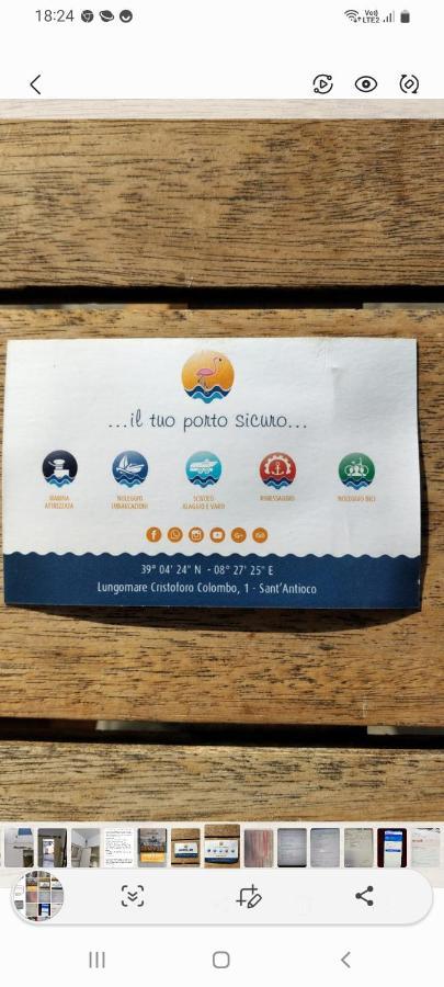 Casa Blu Oltremare Βίλα SantʼAntìoco Εξωτερικό φωτογραφία